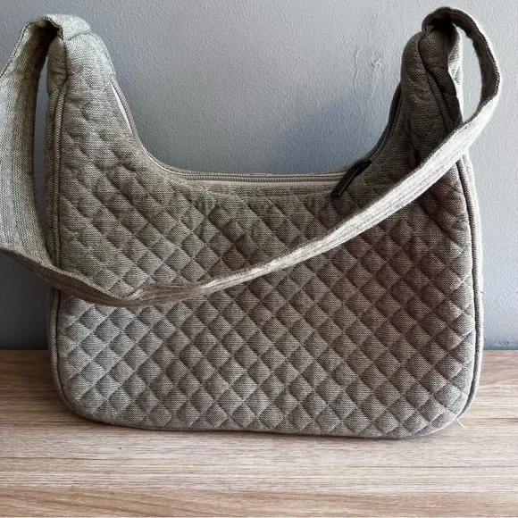 Bella Taylor Gray Quilted Shoulder Bag - Picture 5 of 8